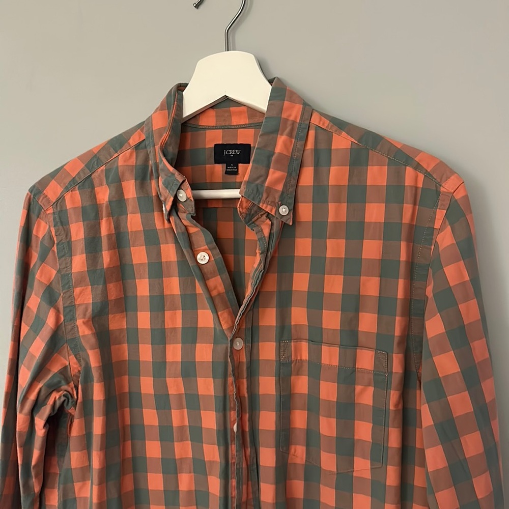 J. Crew Plaid button up